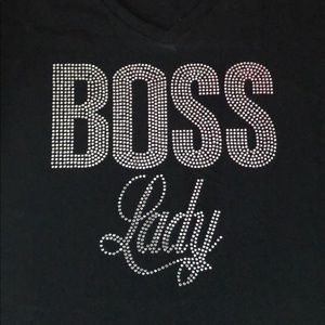 Boss Lady Rhinestone T-Shirt